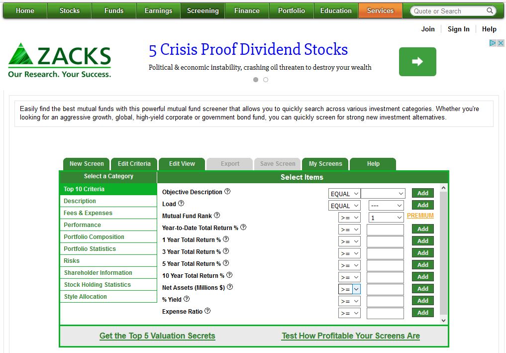 high yield bond funds